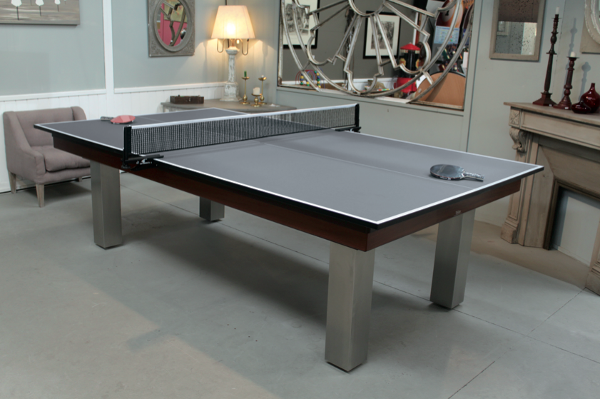 Billar convertible en una mesa de ping-pong