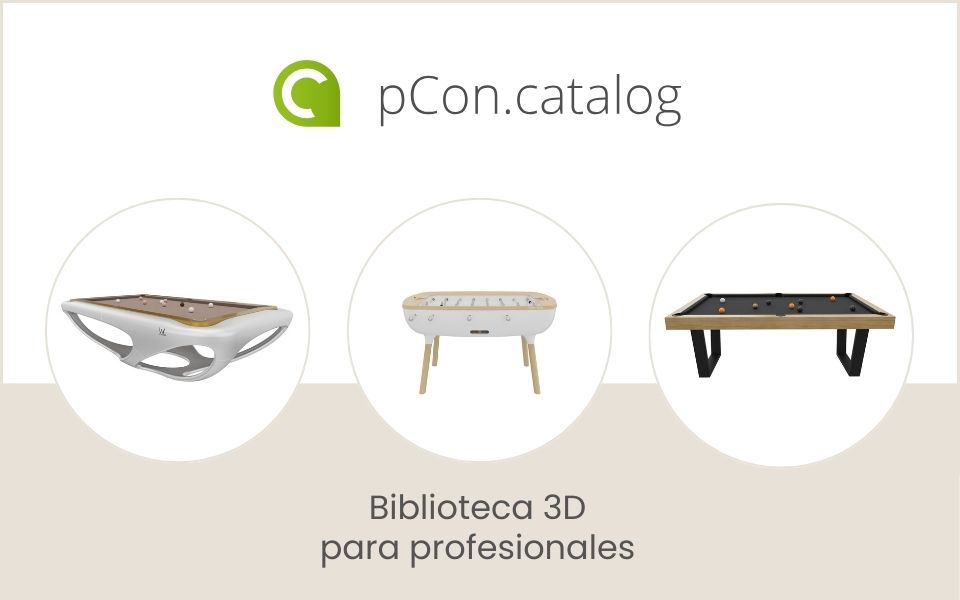 Toulet disponibles en pCon: diseñe sus espacios a medida en 3D.