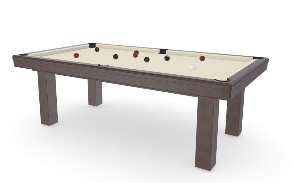 mesa de billar cuero lujo alta de game Leather Toulet
