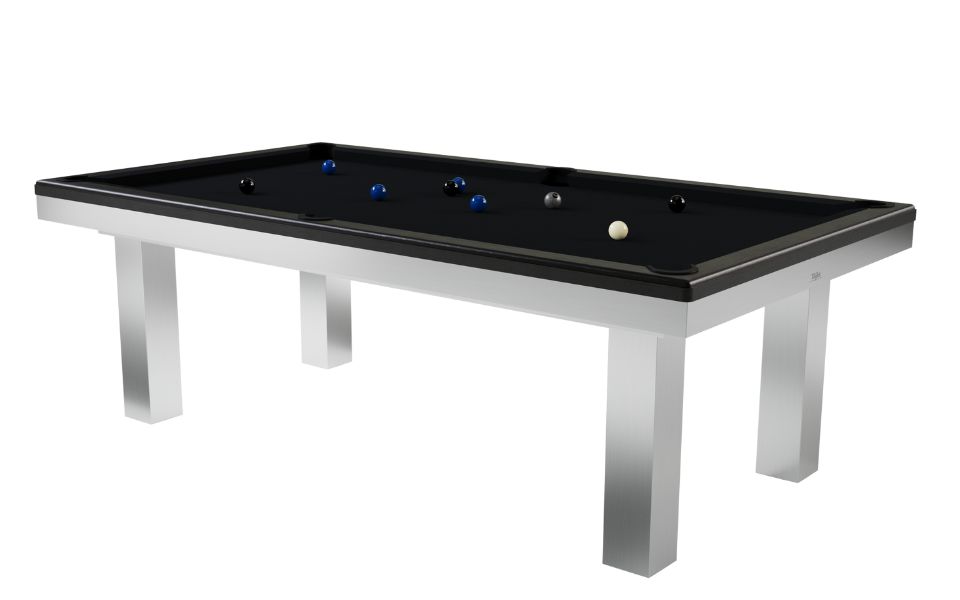 mesa de billar inox diseno negro Full Loft Toulet