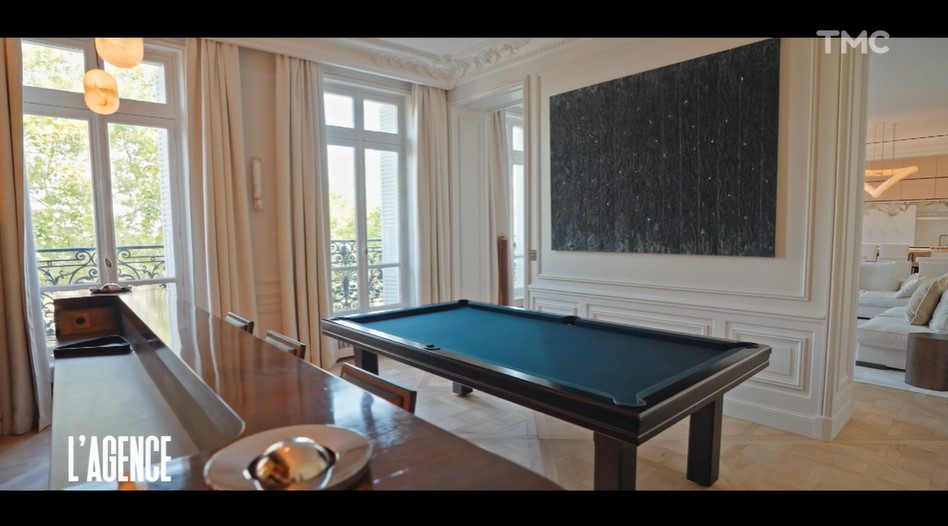 Piso excepcional mesa de billar lujo Paris Billards Toulet